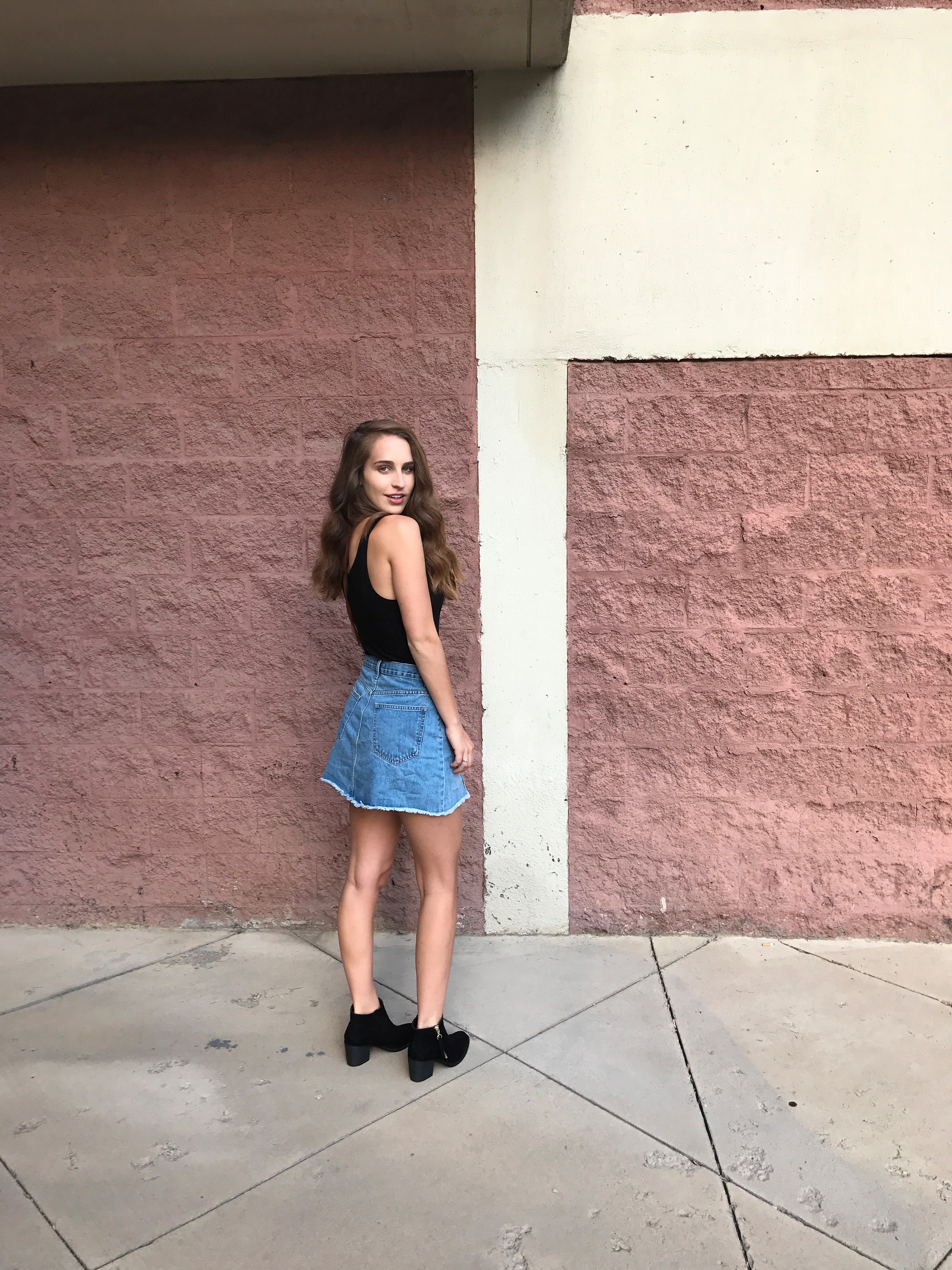 denim skirt