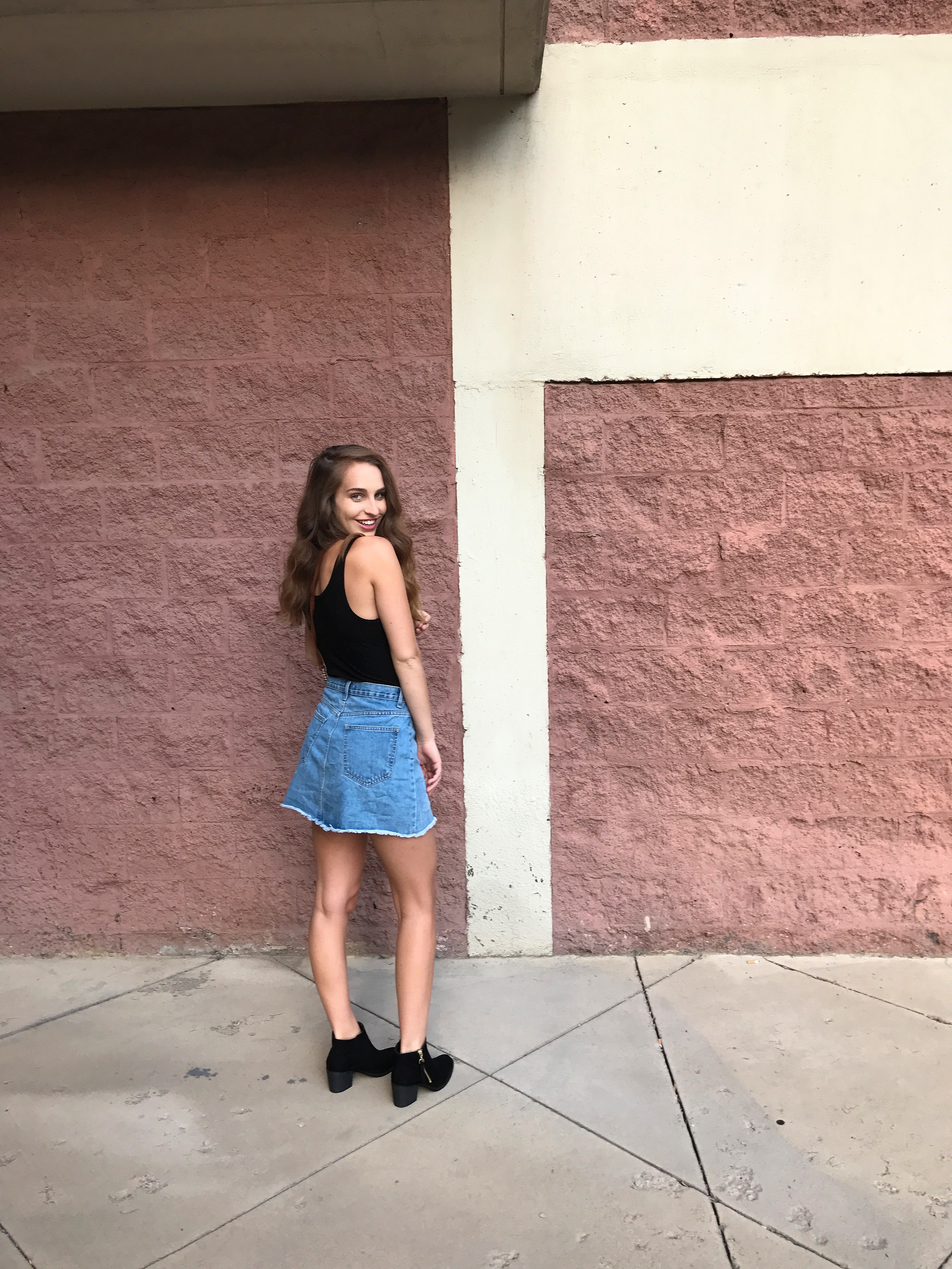 denim skirt