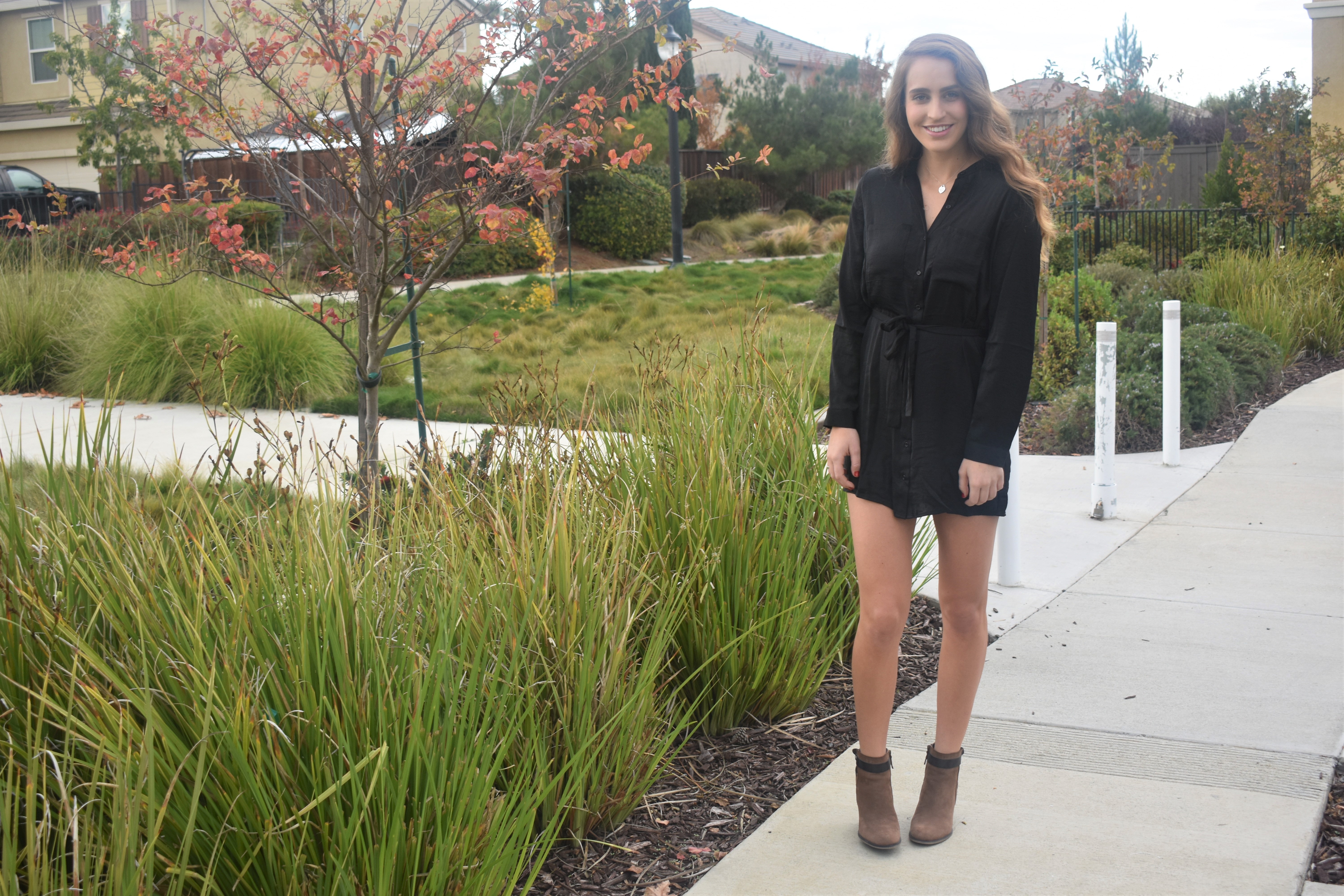 Casual Little Black Dress