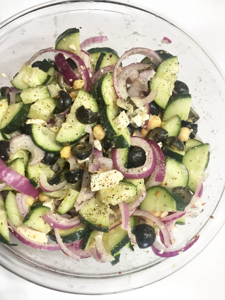 cucumber greek salad