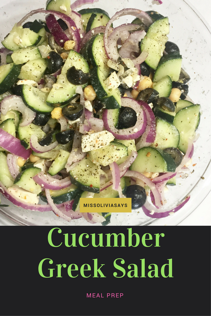 cucumber greek salad