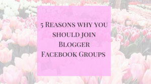 Blogger Facebook Groups