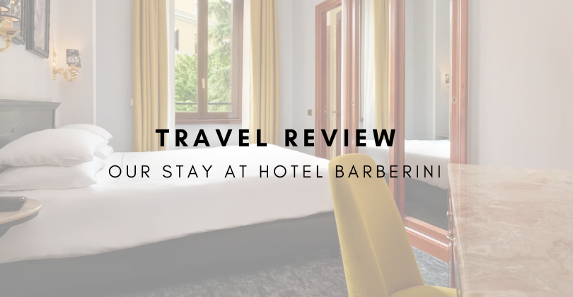 Hotel Barberini Rome Review